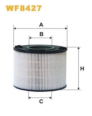 WIX FILTERS Polttoainesuodatin WF8427
